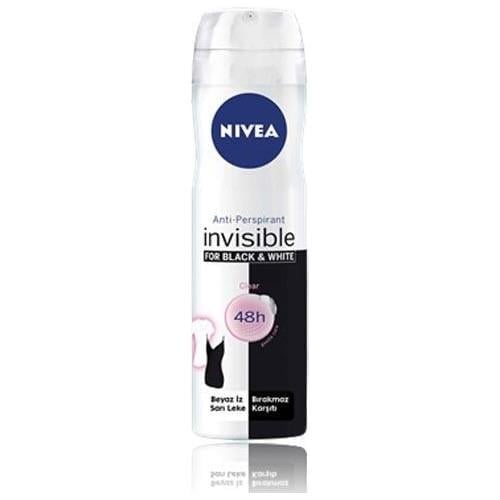 Nivea Invisible Black White Bayan Deodorant 150 Ml