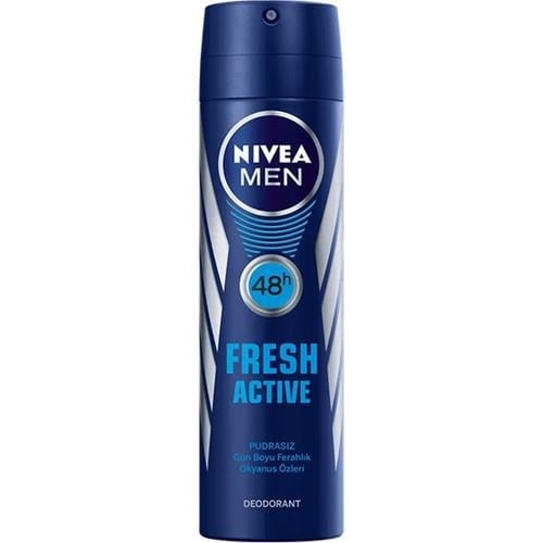 Nivea Men Fresh Active Deodorant Pudrasız 150 ml