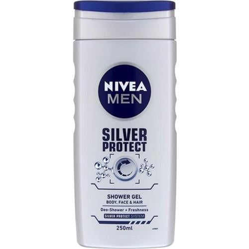 Nivea Men Silver Protect Erkek Duş Jeli 250 ml