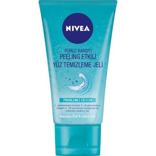 Nivea Pure&Effect Pürüz Karşıtı Yüz Temizleme Jeli 150Ml