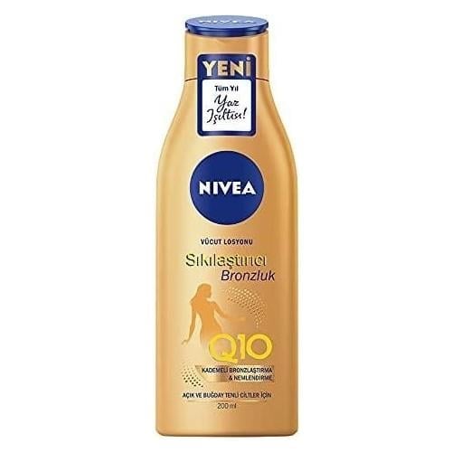 Nivea Q10 Sıkılaştırıcı + Bronzluk Vücut Losyonu 200 ml