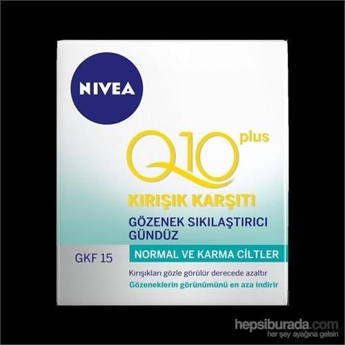 Nivea Visage Q10 Plus Kırışık Karşıtı Karma Ciltler İçin Gündüz Krem 50 Ml