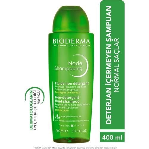 Node Fluid Shampoo Deterjan İçermeyen Saç Bakım Şampuanı 400 ml