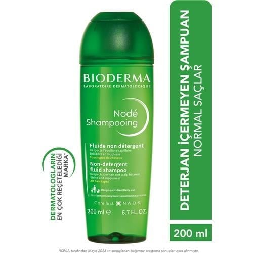 Node Fluid Shampoo Deterjan İçermeyen Saç Bakım Şampuanı 200 ml