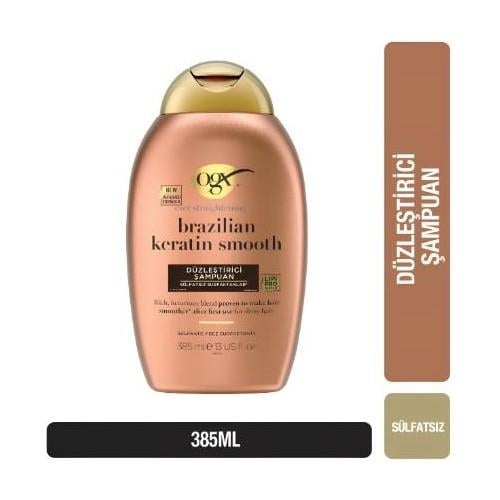 Ogx Brazilian Keratin Smooth Düzleştirici Şampuan 385 ml