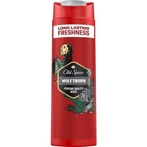 Old Spice Wolfthorn Duş Jeli & Şampuan 400 ml