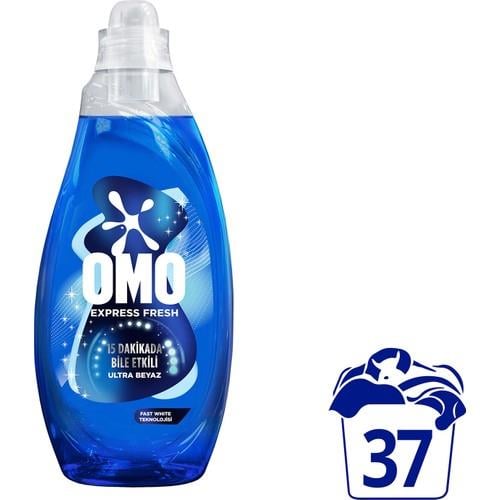 Omo Express Fresh Ultra Beyaz Sıvı Çamaşır Deterjanı 1480 ml x1
