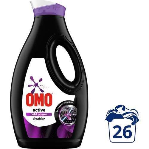 Omo Sıvı Active Cold Power Siyahlar İçin Çamaşır Deterjanı 1690 ml