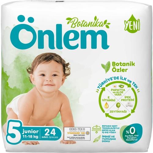 Önlem Botanika Bebek Bezi Avantaj Paket Junior 24’lü (11-18 Kg)