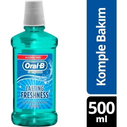 Oral-B Ağız Çalkalama Suyu Komple Bakım 500 ml (Alkolsüz)