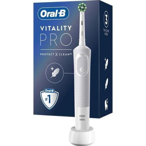 Oral-B D103 Vitality Pro Cross Action Şarjlı Diş Fırçası - Beyaz