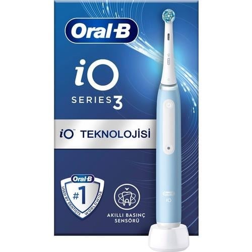 Oral-B iO 3 Şarjlı Diş Fırçası - Mavi