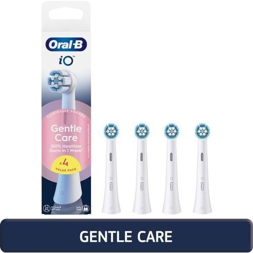 Oral-B iO Gentle Care Beyaz Diş Fırçası Yedek Başlığı 4 Adet
