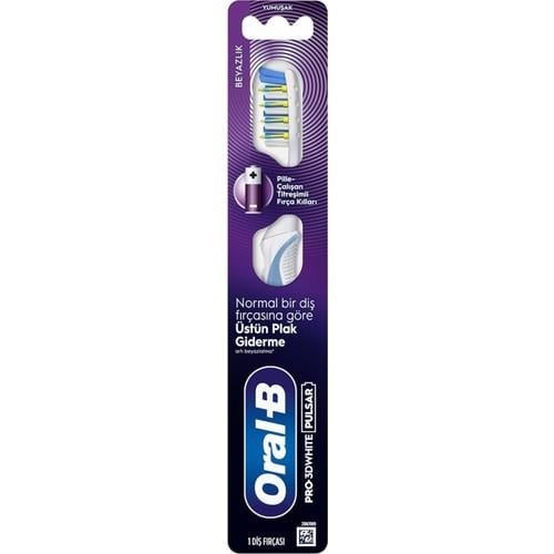Oral-B Pro-3DW Pulsar Beyazlık Diş Fırçası Yumuşak
