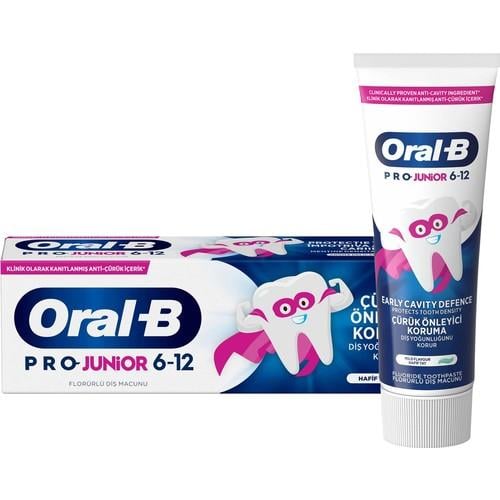 Oral-B Pro Junior Çürük Önleyici Koruma Diş Macunu 75 ml