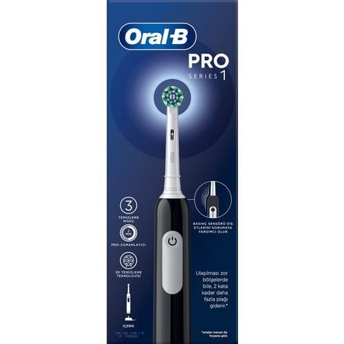 Oral-B Pro Series 1 Şarjlı Diş Fırçası - Siyah