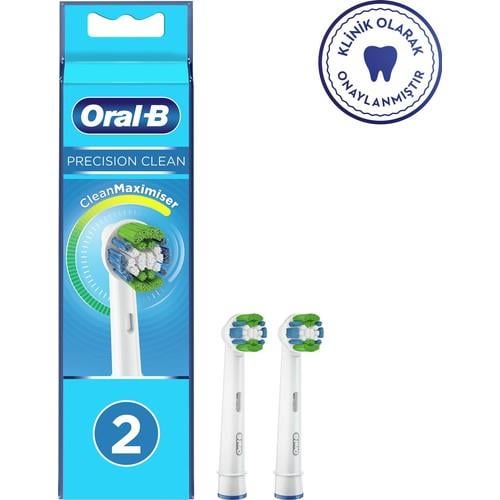 Oral-B Şarjlı Diş Fırçası Yedek Başlığı Precision Clean 2'li