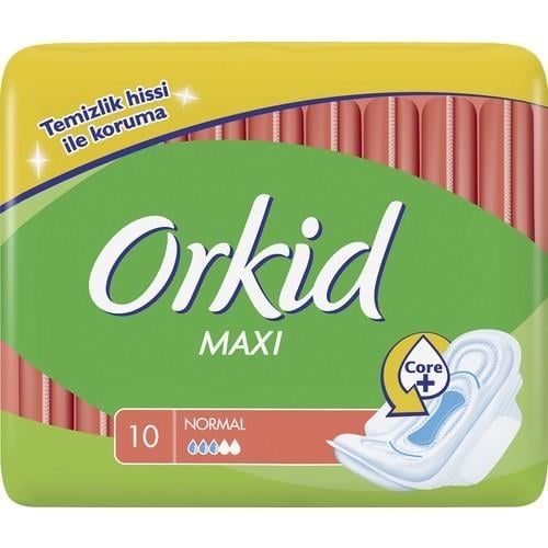 Orkid Maxi Normal 10 Adet Tekli Paket Hijyenik Ped
