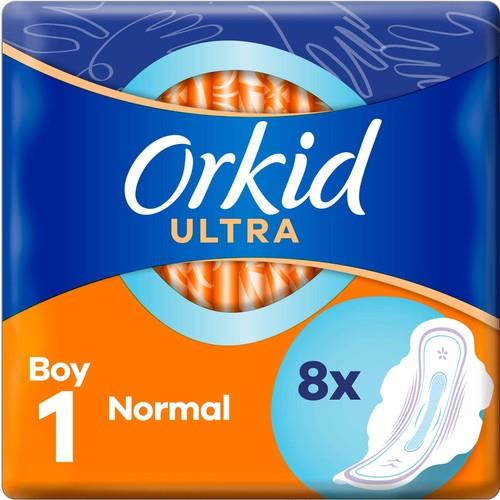 Orkid Ultra Extra Hijyenik Ped Normal Tekli Paket 8'li