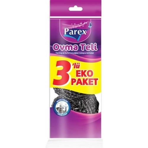 Parex Bulaşık Ovma Teli 3 Adet
