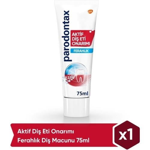 Parodontax Aktif Diş Eti Onarımı Ferahlık Diş Macunu 75 ml