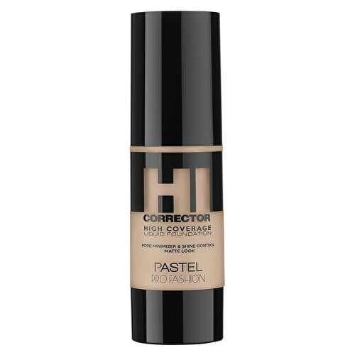 Pastel Hi-Cor Yüksek Kapatıcılı Likit Fondöten Mat Görünüm 400 Yağlı Ciltler İçin