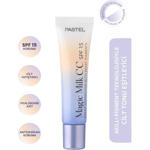 Pastel Magic Milk Color Correction 51 Medium Deep cc Krem