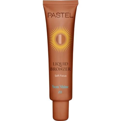 Pastel Sun Shine 20 Likit Bronzer – Doğal Bronzluk, Soft Focus Etkisi ve Işıltılı Bitiriş, Tüm Cilt Tiplerine Uygun