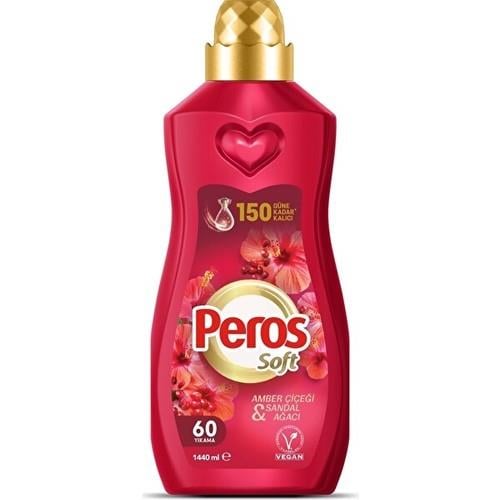 Peros 1440 Ml Konsantre Yumuşatıcı Amber Çiçeği – 1,4 lt