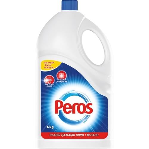 Peros Klasik Çamaşır Suyu 4 Lt