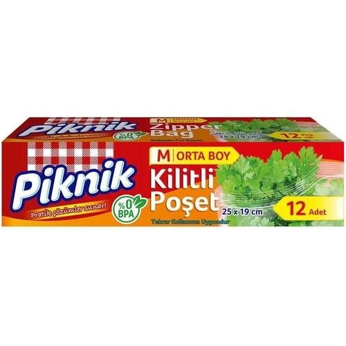 Piknik Kilitli Poşet Orta