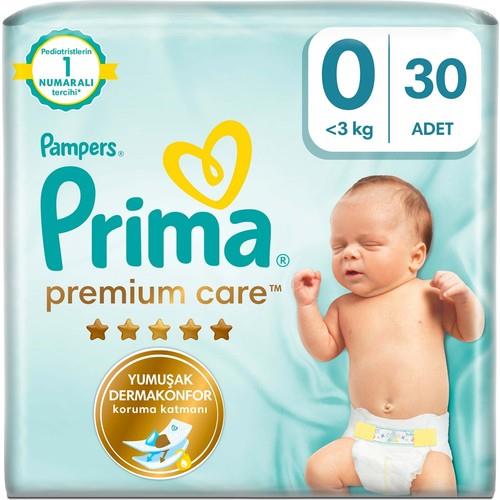Prima Bebek Bezi Premium Care 0 Numara 30 Adet