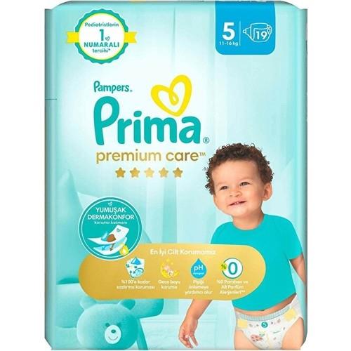 Prima Bebek Bezi Premium Care 5 Numara 19 Adet