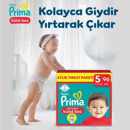 Prima Külot Bebek Bezi 5 Beden 96 Adet
