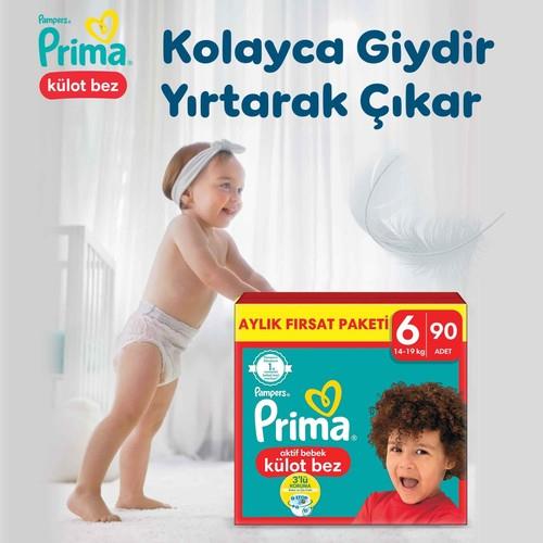 Prima Külot Bebek Bezi 6 Beden 90 Adet