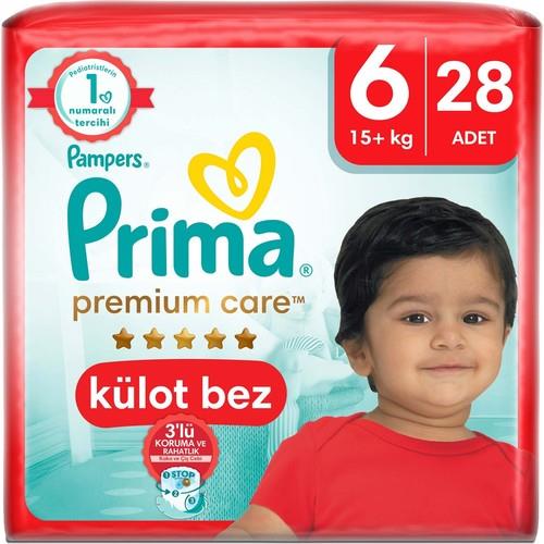 Prima Külot Bebek Bezi Premium Care 6 Numara 28 Adet