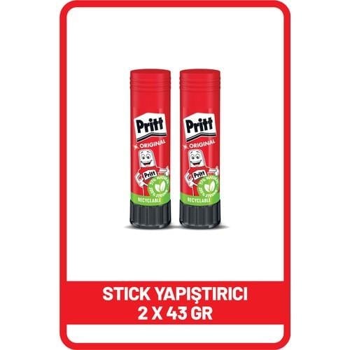 Pritt Stick Yapıştırıcı 43 gr - 2 Adet