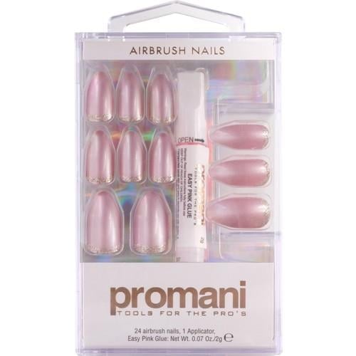 Promani Contour Pearl Pink Takma Tırnak Kiti