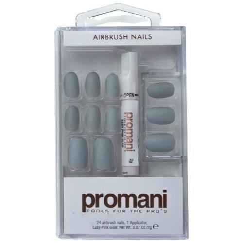 Promani Mat Antrasit Gri Takma Tırnak Kiti PR-5673
