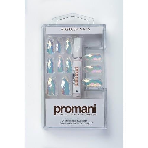Promani Takma Tırnak Kiti Şeffaf Kristal