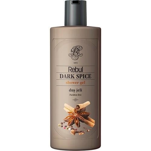 Rebul Dark Spice Duş Jeli 500 ml Paraben İçermeyen Zengin Baharatlı Koku ile Cilt Bakımı