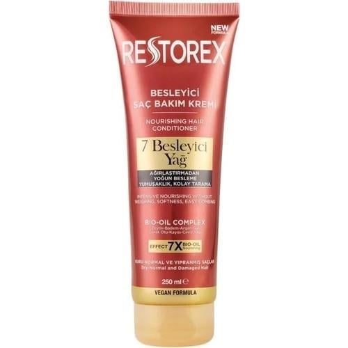 Restorex 7 Besleyici Yağ Içerikli Besleyici Saç Bakım Kremi 250 ml