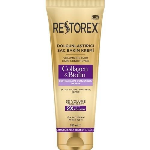 Restorex Collagen Biotin Bakım Kremi 250 ml Kolajen ve Biotinli Dolgunlaştırıcı Onarıcı Nemlendirici