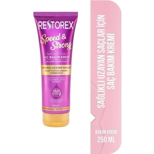 Restorex Sülfatsız Saç Bakım Kremi 250 ml Bitkisel Sarmaşık ve Keratin İçerikli Tüm Saç Tipleri