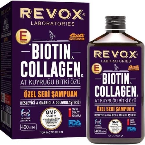 Revox Şampuan Bıotın Collagen At Kuyruğu Özlü 360 ml
