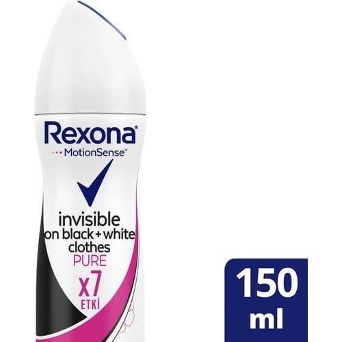 Rexona Invisible Pure Kadın Sprey Deodorant 150 ml