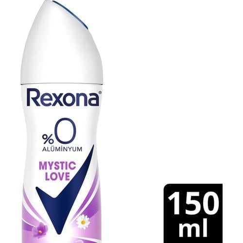 Rexona Kadın Sprey Deodorant Mystic Love %0 Alüminyum 150 ml