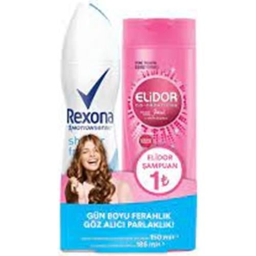 Rexona Motion Sens Deodorant 150ml ve Elidor Şampuan 185ml Seti