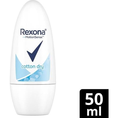 Rexona MotionSense Kadın Roll-On - Pamuk Kuru Koruma ve Ferahlık 50 ml
