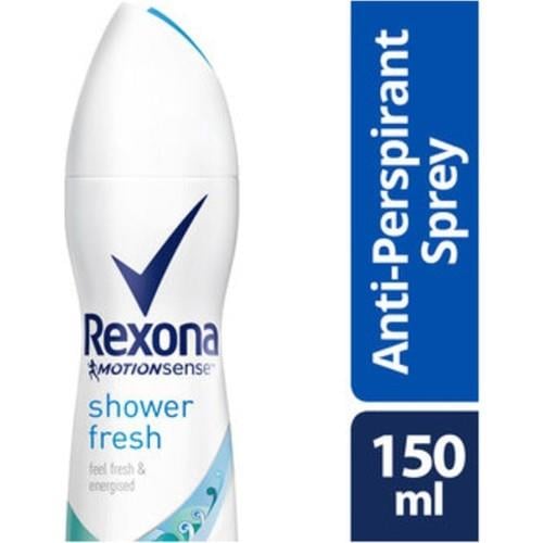 Rexona MotionSense Kadın Sprey Deodorant Shower Fresh Antiperspirant 150 ml
